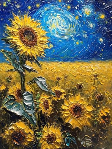 Malen Nach Zahlen Van Gogh Sonnenblume Malen Nach Zahlen Kinder Erwachsene Bastelset, DIY Handgemalt Ölgemälde Kit für Anfänger, Acrylfarbe Handgemalt öLgemäLde Kit Als Geschenk 30x40cm M-621 Malen Nach Zahlen Van Gogh Sonnenblume Malen Nach Zahlen Kinder Erwachsene Bastelset, DIY Handgemalt Ölgemälde Kit für Anfänger, Acrylfarbe Handgemalt öLgemäLde Kit Als Geschenk 30x40cm M-621 von Saweefog