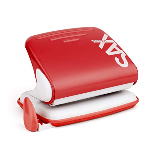 SAX Design Locher 318 | 20 Blatt | inkl. Anschlagschiene SAX Design Locher 318 | 20 Blatt | inkl. Anschlagschiene von Sax