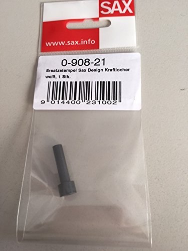 SAX Ersatzstempel | für SAX Design Kraftlocher weiß 15 mm, 150 Blatt von Sax