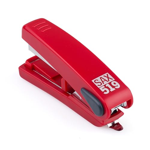 SAX Flachhefter "Flat clinch", rot, für 20 Blatt, für No. 10 Heftklammern, flache Heftung, max. Tiefe 44mm, robustes und stilvolles Material, stilvolles und modernes Design SAX Flachhefter "Flat clinch", rot, für 20 Blatt, für No. 10 Heftklammern, flache Heftung, max. Tiefe 44mm, robustes und stilvolles Material, stilvolles und modernes Design von Sax