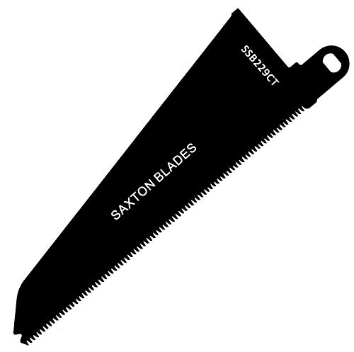 Saxton SSB229CT Sägeblatt für Holz und Kunststoff, kompatibel mit Black and Decker-Sägen „Piranha/Skorpion“ von Saxton Blades