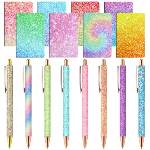 Sayglossy Glitzerstifte und Notizblöcke, 8 Mini-Glitzer-Notizbücher, 8 ausgefallene glitzernde Kugelschreiber, Schreibwaren, Geschenke für Frauen, Lehrer, Journaling, Schule, Bürobedarf (Macaron-Farbe Sayglossy Glitzerstifte und Notizblöcke, 8 Mini-Glitzer-Notizbücher, 8 ausgefallene glitzernde Kugelschreiber, Schreibwaren, Geschenke für Frauen, Lehrer, Journaling, Schule, Bürobedarf (Macaron-Farbe von Sayglossy