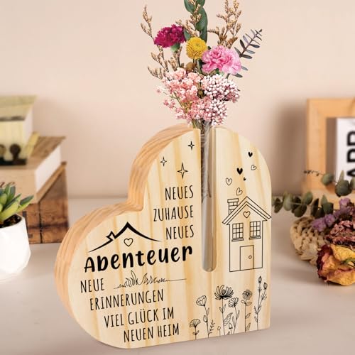 Umzugsgeschenk, Einzugsgeschenke Haus - Herzförmige Holzfigur, Geschenk zum Einzug ins Neuen Haus, Neue Wohnung Geschenke, Einweihungsgeschenk Wohnung Umzugsgeschenk, Einzugsgeschenke Haus - Herzförmige Holzfigur, Geschenk zum Einzug ins Neuen Haus, Neue Wohnung Geschenke, Einweihungsgeschenk Wohnung von Sayregifty