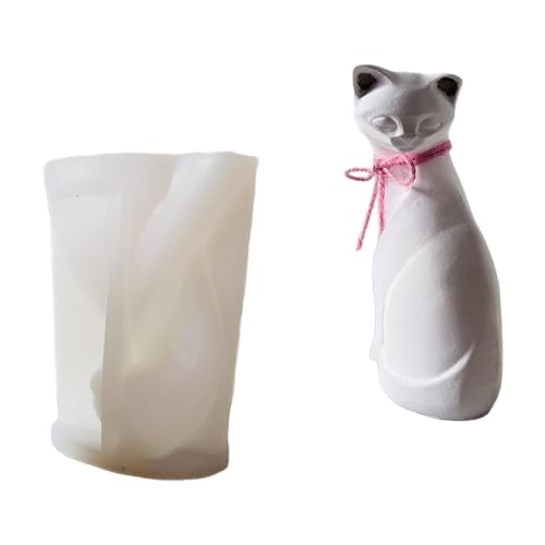 3D Katzen Silikonkerzenformen Für Handgefertigte Kerzenseife Home Dekoration Süßigkeiten Schokoladenform Epoxidharz Silikonformen 3D Katzen Silikonkerzenformen Für Handgefertigte Kerzenseife Home Dekoration Süßigkeiten Schokoladenform Epoxidharz Silikonformen von Sbshiouu