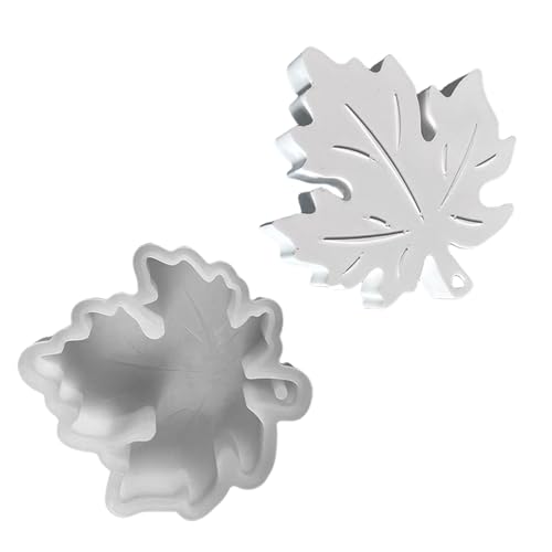 Blattförmige Silikonform, temperaturbeständig, für Epoxidharz-Halter, Seife, Heimdekoration, Herstellung von Silikonblättern von Sbshiouu