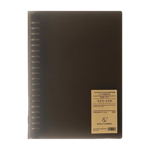 Nachfüllbare Akademische Notizbilder Mit 8 Ringen Bindemittel Abdeckungen Nachfüllbares Notizbuch 60 Blätter Nachfüllpapier Für Tägliche Notizen Nachfüllbare Akademische Notizbilder Mit 8 Ringen Bindemittel Abdeckungen Nachfüllbares Notizbuch 60 Blätter Nachfüllpapier Für Tägliche Notizen von Sbshiouu