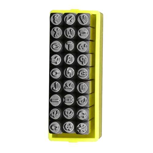 Sbshiouu Metall Buchstaben Punches Prägewerkzeug 3mm Leder Number Brief Bampenstamper Tool Für Ledergravienschmuck Machen Lederverarbeitungsgravur Sbshiouu Metall Buchstaben Punches Prägewerkzeug 3mm Leder Number Brief Bampenstamper Tool Für Ledergravienschmuck Machen Lederverarbeitungsgravur von Sbshiouu
