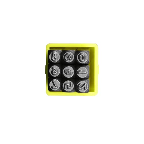 Sbshiouu Metall Buchstaben Punches Prägewerkzeug 3mm Leder Number Brief Bampenstamper Tool Für Ledergravienschmuck Machen Lederverarbeitungsgravur Sbshiouu Metall Buchstaben Punches Prägewerkzeug 3mm Leder Number Brief Bampenstamper Tool Für Ledergravienschmuck Machen Lederverarbeitungsgravur von Sbshiouu