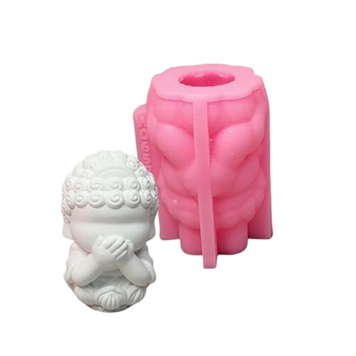 Sbshiouu Religiöse Statue, Silikon-Kerzenformen, Epoxidharz-Formen für die Herstellung von Kerzen, Seife, Schokolade, Süßigkeiten, Kuchen, Fondant Sbshiouu Religiöse Statue, Silikon-Kerzenformen, Epoxidharz-Formen für die Herstellung von Kerzen, Seife, Schokolade, Süßigkeiten, Kuchen, Fondant von Sbshiouu