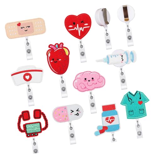 Sbshiouu Robuste Polyester Faden Retacractables Abzeichen Rolle Für Krankenschwestern Mit Customes Stickstofftuch Etikett Krankenhauspersonal Abzeichen Accessoire Sbshiouu Robuste Polyester Faden Retacractables Abzeichen Rolle Für Krankenschwestern Mit Customes Stickstofftuch Etikett Krankenhauspersonal Abzeichen Accessoire von Sbshiouu