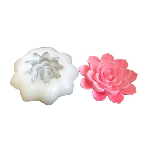 Sbshiouu Silikon-Kerzenformen mit Blumenmotiv für Epoxidharz, handgefertigte Kerzen, Seife, Fondant, Süßigkeiten, Kuchen, Schokolade Sbshiouu Silikon-Kerzenformen mit Blumenmotiv für Epoxidharz, handgefertigte Kerzen, Seife, Fondant, Süßigkeiten, Kuchen, Schokolade von Sbshiouu