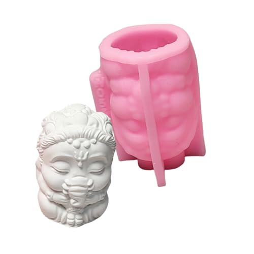 Sbshiouu Silikonformen mit tanzenden Löwen, für Epoxidharz, Kerzen, Seife, Fondant, Silikonformen für Schokoladenkuchen von Sbshiouu