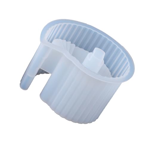 Silikonform für Treppen, temperaturbeständig, für Epoxidharz, Kerzenständer, Teelichthalter, Heimdekoration, Silikonform für Lampe von Sbshiouu