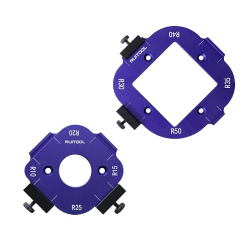Vorlage für runde Ecken aus Aluminiumlegierung, Eckradius, Routing-Vorlage, Holzbearbeitung, formelle und umgekehrte Montage Vorlage für runde Ecken aus Aluminiumlegierung, Eckradius, Routing-Vorlage, Holzbearbeitung, formelle und umgekehrte Montage von Sbshiouu