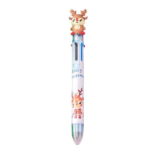 Sbyhbhyds Weihnachtstag Mehrfarbiger einziehbarer Kugelschreiber,6 farbige Cartoon Schneemann Rentier Tier Kugelschreiber für Büro,Schulbedarf,Schüler Geschenk,Druckstift Süße Farbwechselstifte (B) Sbyhbhyds Weihnachtstag Mehrfarbiger einziehbarer Kugelschreiber,6 farbige Cartoon Schneemann Rentier Tier Kugelschreiber für Büro,Schulbedarf,Schüler Geschenk,Druckstift Süße Farbwechselstifte (B) von Sbyhbhyds