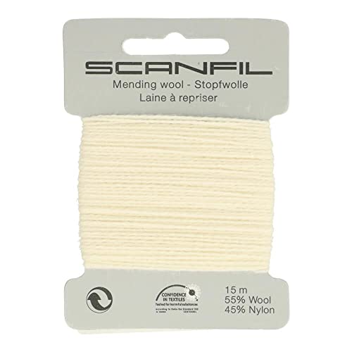Scanfil 40020-001 Stopfgarn, Weiß, 15 m, Meter Scanfil 40020-001 Stopfgarn, Weiß, 15 m, Meter von Scanfil