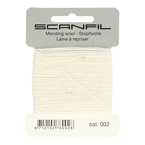 Scanfil 40020-002 Stopfgarn, Weiss, 15 m, Meter Scanfil 40020-002 Stopfgarn, Weiss, 15 m, Meter von Scanfil