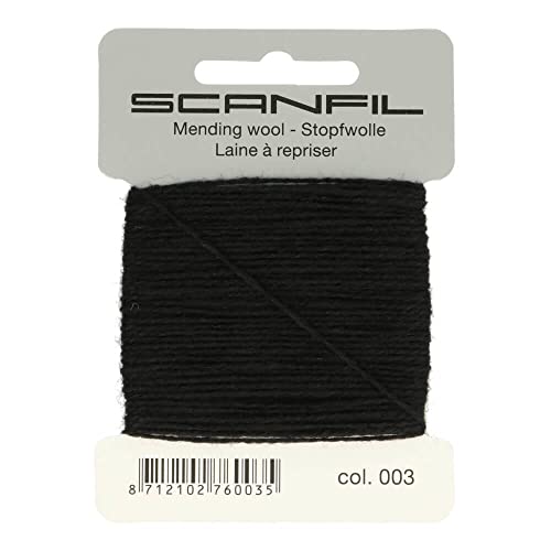 Scanfil 40020-003 Stopfgarn, Schwarz, 15 m, Meter Scanfil 40020-003 Stopfgarn, Schwarz, 15 m, Meter von Scanfil