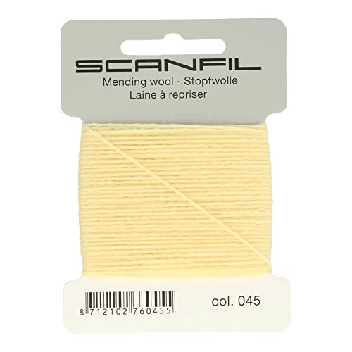 Scanfil 40020-045 Stopfgarn, Wolle, Gelb, 15 m, Meter Scanfil 40020-045 Stopfgarn, Wolle, Gelb, 15 m, Meter von Scanfil
