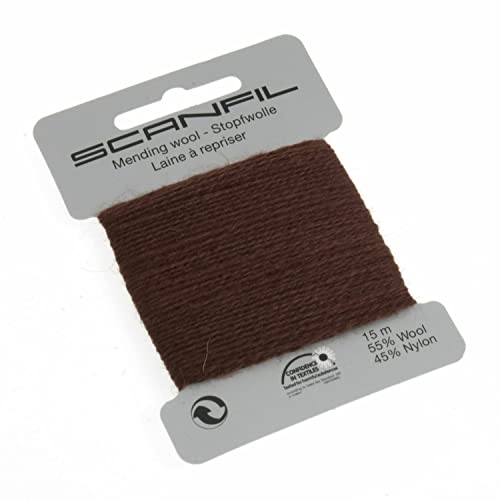 Scanfil 40020-060 Stopfgarn, Braun, 15 m, Meter Scanfil 40020-060 Stopfgarn, Braun, 15 m, Meter von Scanfil