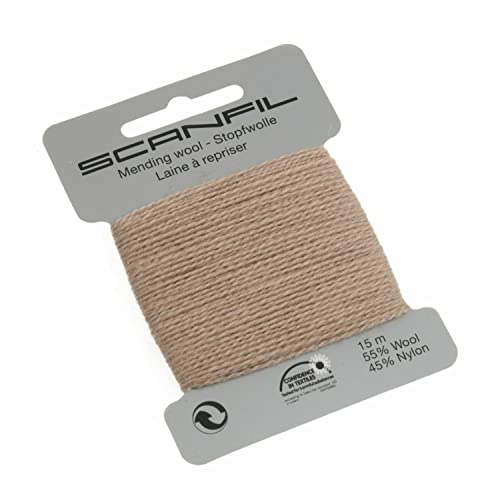 Scanfil 40020-061 Stopfgarn, Nylon, Beige, 15 m von Scanfil