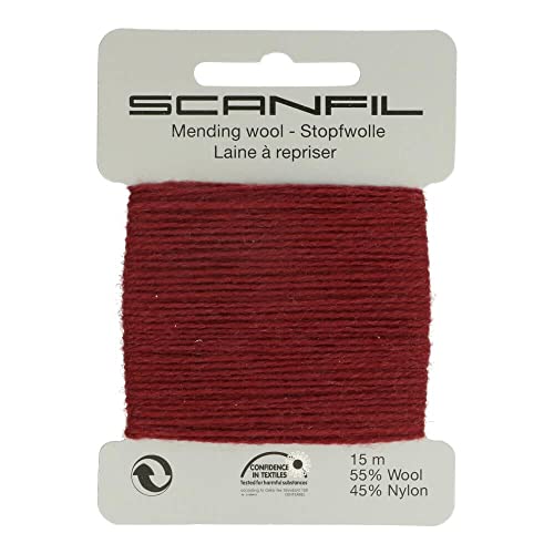 Scanfil 40020-072 Stopfgarn, Rot/Braun, 15 m, Meter Scanfil 40020-072 Stopfgarn, Rot/Braun, 15 m, Meter von Scanfil