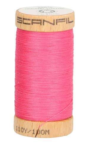 Scanfil 40029-4810 Nähgarn, 4810 Rosa, 100 m von Scanfil