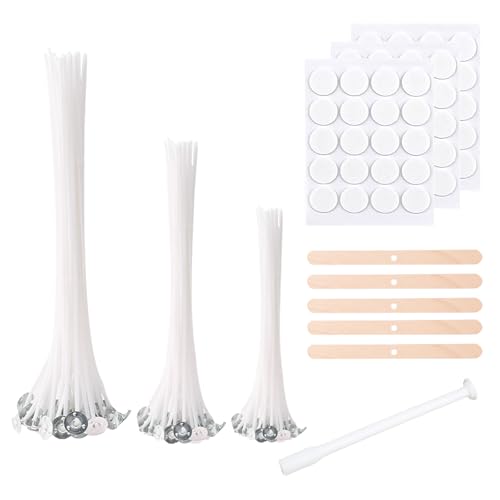 Scentoria 60 Stück Kerzendocht, Rauchfrei Dochte für Kerzen, Kerzendochte für Kerzen mit 60 Stück Kerzen Sticker, Kerzen Docht, Docht für Kerzen, Kerzen Selber Machen Set Scentoria 60 Stück Kerzendocht, Rauchfrei Dochte für Kerzen, Kerzendochte für Kerzen mit 60 Stück Kerzen Sticker, Kerzen Docht, Docht für Kerzen, Kerzen Selber Machen Set von Scentoria