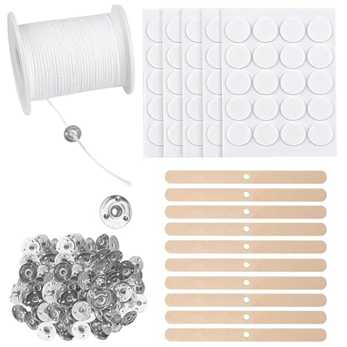 Scentoria 61 m Kerzendocht, Kerzendochte für Kerzen, Kerzen Docht Set, Kerzendocht Kaufen, Kerzendochte für Dicke Kerzen, Kerzen Selber Machen Set, Dochte für Kerzen Gießen, Candle Wick 6 cm Scentoria 61 m Kerzendocht, Kerzendochte für Kerzen, Kerzen Docht Set, Kerzendocht Kaufen, Kerzendochte für Dicke Kerzen, Kerzen Selber Machen Set, Dochte für Kerzen Gießen, Candle Wick 6 cm von Scentoria