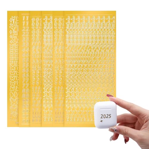 Scentoria Wachsbuchstaben für Kerzen, Buchstaben Aufkleber, Zahlen Buchstaben Aufkleber Gold, 6 Blätter Wachsstifte für Kerzen, Wachsplatten für Kerzen,Scrapbook Fotoalbum Grußkarten Taufe Hochzeit Scentoria Wachsbuchstaben für Kerzen, Buchstaben Aufkleber, Zahlen Buchstaben Aufkleber Gold, 6 Blätter Wachsstifte für Kerzen, Wachsplatten für Kerzen,Scrapbook Fotoalbum Grußkarten Taufe Hochzeit von Scentoria