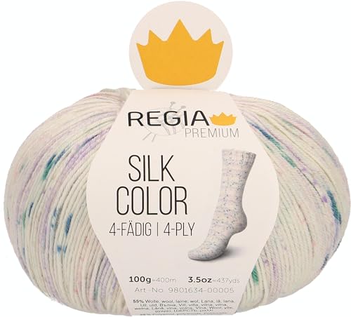 Schachenmayr Regia Premium Silk Color, 100G glance color Handstrickgarne von Regia