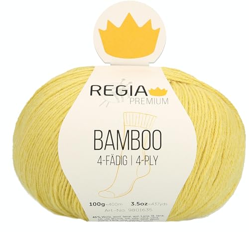 Regia Schachenmayr Bamboo, 100G yellowgreen Handstrickgarne von Regia