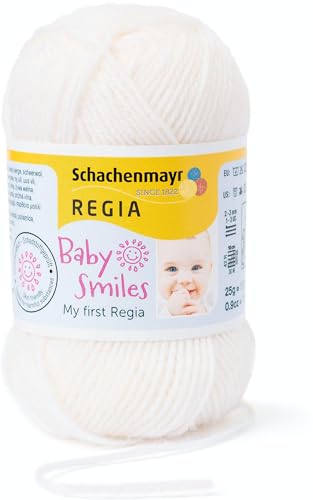 Schachenmayr Baby Smiles My First Regia, 25G natur Handstrickgarne von Regia