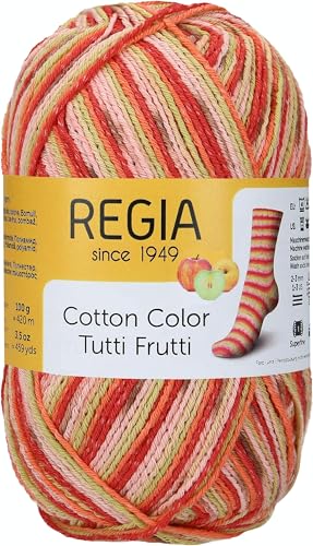 Regia Schachenmayr Cotton Color, 100G Apple Handstrickgarne von Regia