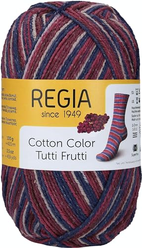 Regia Schachenmayr Cotton Color, 100G Grapes Handstrickgarne von Regia