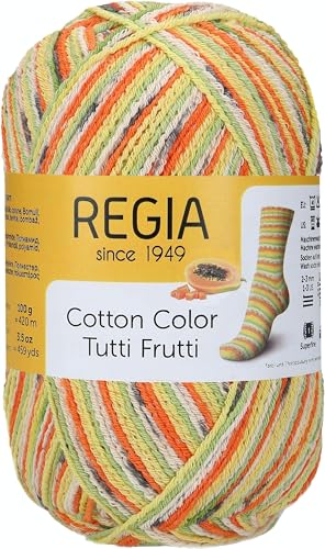 Schachenmayr Regia Cotton Color, 100G papaya Handstrickgarne von Regia
