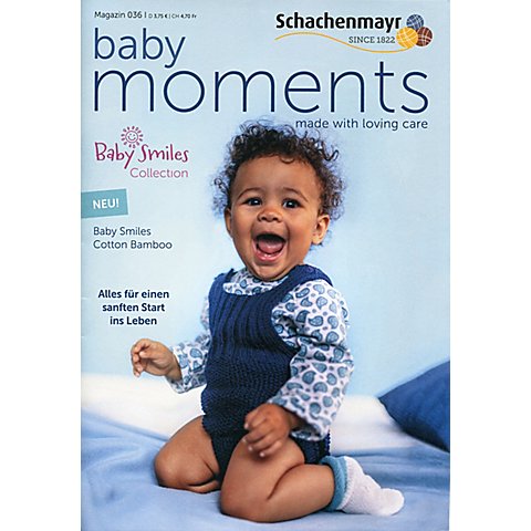 Schachenmayr Heft "Baby Moments Nr. 036 - Baby Smiles Collection" von Schachenmayr original