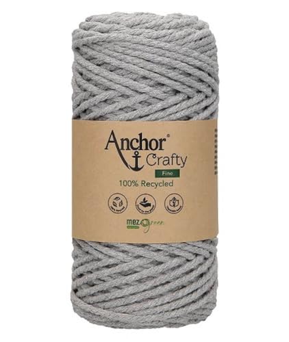 Anchor Crafty Fine ca. 65 m 00112 ash 250g von Schachenmayr since 1822