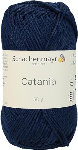 Schachenmayr 9801210-00124 Handstrickgarn, 100% Baumwolle, marine, 11,5 x 5,2 x 6 cm, 50 Schachenmayr 9801210-00124 Handstrickgarn, 100% Baumwolle, marine, 11,5 x 5,2 x 6 cm, 50 von Schachenmayr since 1822