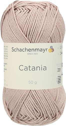 Schachenmayr 9801210-00257 Handstrickgarn, 100% Baumwolle, blast, 11,5 x 5,2 x 6 cm, 50 von Schachenmayr since 1822