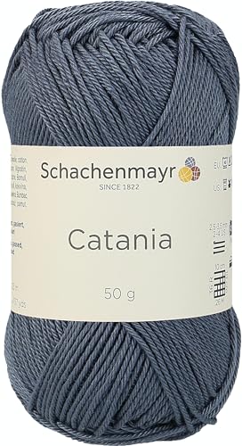 Schachenmayr 9801210-00393 Handstrickgarn, 100% Baumwolle, graphit, 11,5 x 5,2 x 6 cm, 50 Schachenmayr 9801210-00393 Handstrickgarn, 100% Baumwolle, graphit, 11,5 x 5,2 x 6 cm, 50 von Schachenmayr since 1822