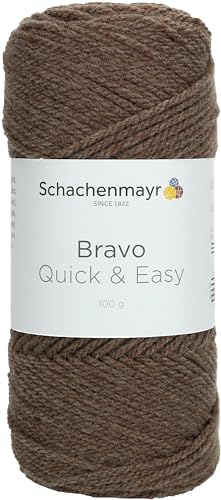 Schachenmayr 9807590-08197 Handstrickgarne, 100% Polyacryl, Holz meliert, onesize von Schachenmayr since 1822