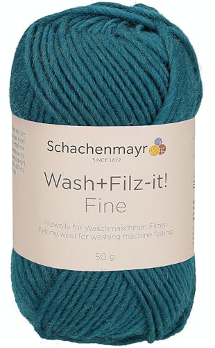 Schachenmayr 9812944-00149 Filzgarne, 100% Schurwolle, Teal, onesize Schachenmayr 9812944-00149 Filzgarne, 100% Schurwolle, Teal, onesize von Schachenmayr since 1822