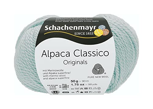 Schachenmayr Alpaca Classico 9807369-00056 eisblau Handstrickgarn von Schachenmayr since 1822