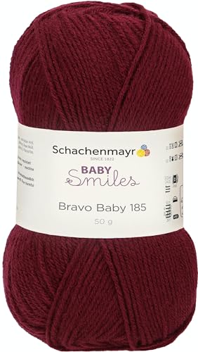Schachenmayr Baby Smiles Bravo Baby 185 9801212-01045 brombeer Handstrickgarn, Häkelgarn, Babygarn Schachenmayr Baby Smiles Bravo Baby 185 9801212-01045 brombeer Handstrickgarn, Häkelgarn, Babygarn von Schachenmayr since 1822