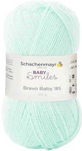 Schachenmayr Baby Smiles Bravo Baby 185 9801212-01073 zartgrün Handstrickgarn, Häkelgarn, Babygarn von Schachenmayr since 1822