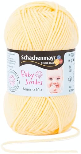 Schachenmayr Baby Smiles Merino Mix, 50G vanilla Handstrickgarne von Schachenmayr since 1822