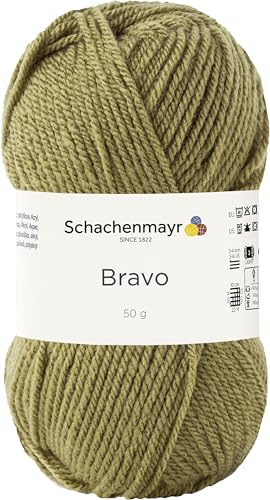 Schachenmayr Bravo 9801211-08338 avocado Handstrickgarn, Häkelgarn von Schachenmayr since 1822
