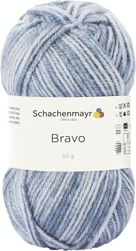 Schachenmayr Bravo 9801211-08352 himmel denim Handstrickgarn, Häkelgarn von Schachenmayr since 1822