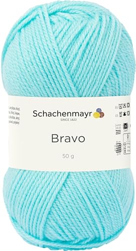 Schachenmayr Bravo 9801211-08366 mintblau Handstrickgarn, Häkelgarn von Schachenmayr since 1882